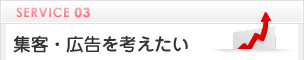 集客・広告を考えたい